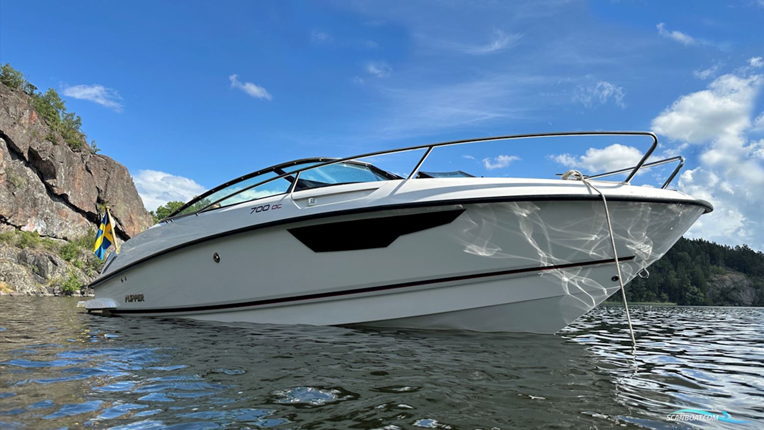 Flipper 700 DC Motorboot 2022, mit Mercury motor, Sweden