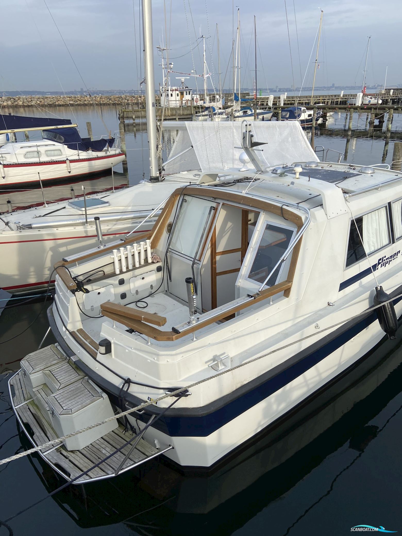 Flipper 760 Med Motor Fra 2010. Nedsat
