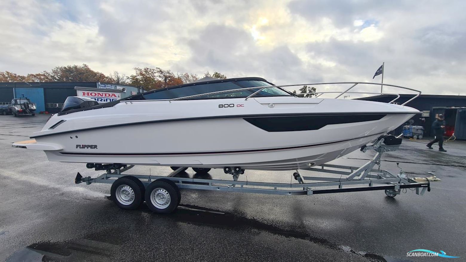 Flipper 800 DC Motorboot 2025, mit Mercury motor, Sweden