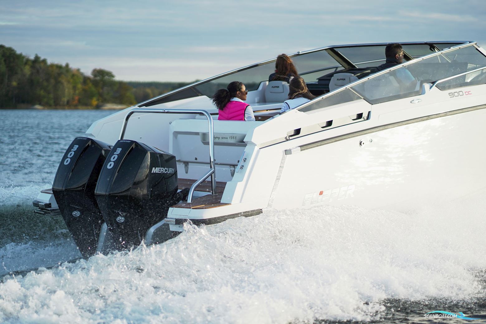 Flipper 900 DC med Mercury 2x200 hk 4-takt NY