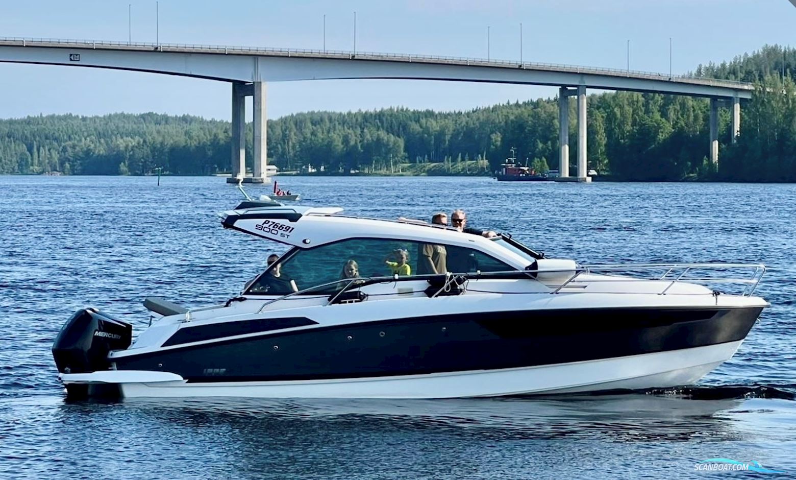 Flipper 900 ST Motorboot 2020, mit Mercury motor, Sweden