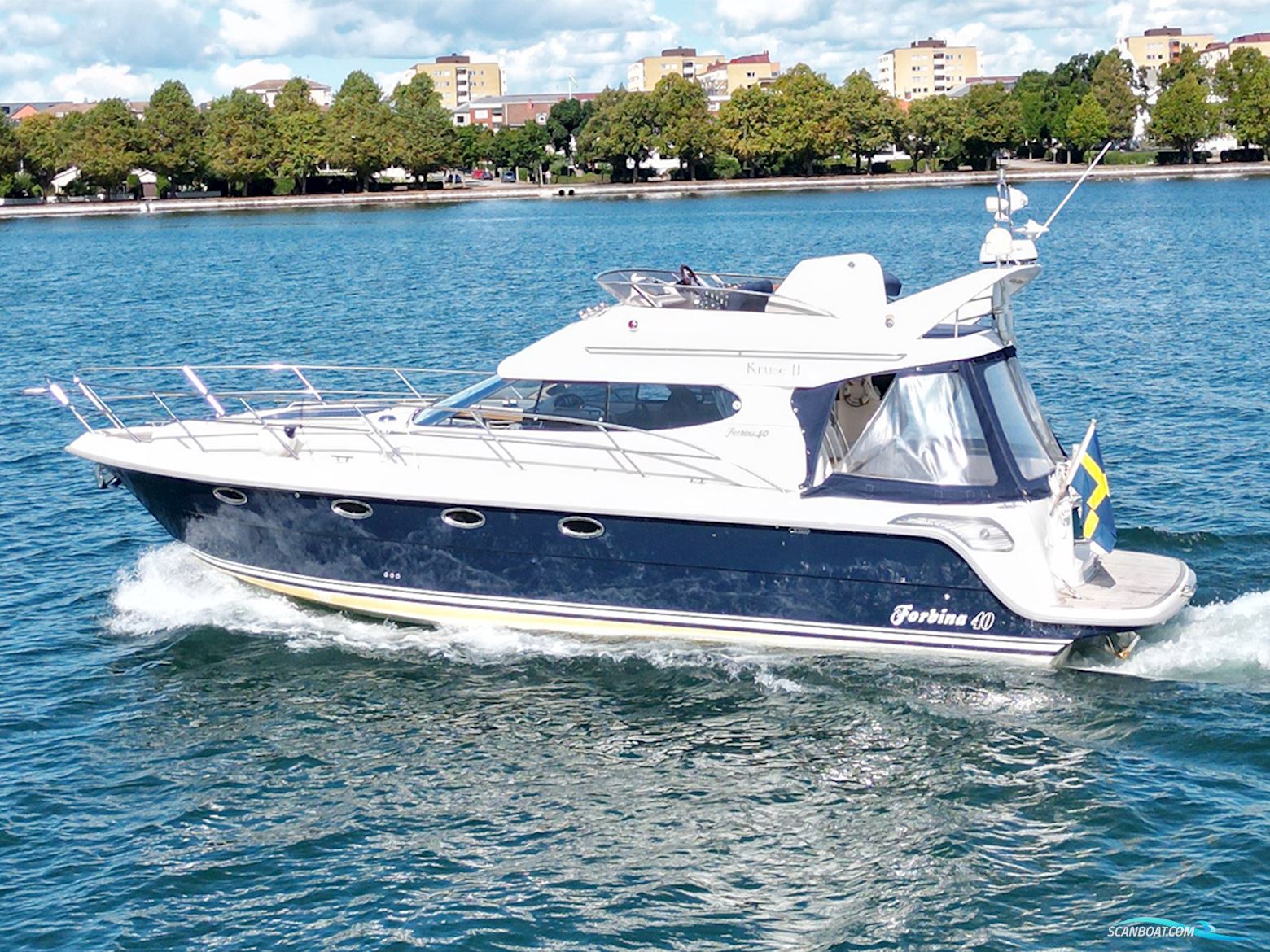 Forbinabåtar Forbina 40 Fly Motorboot 2004, mit Volvo Penta motor, Sweden
