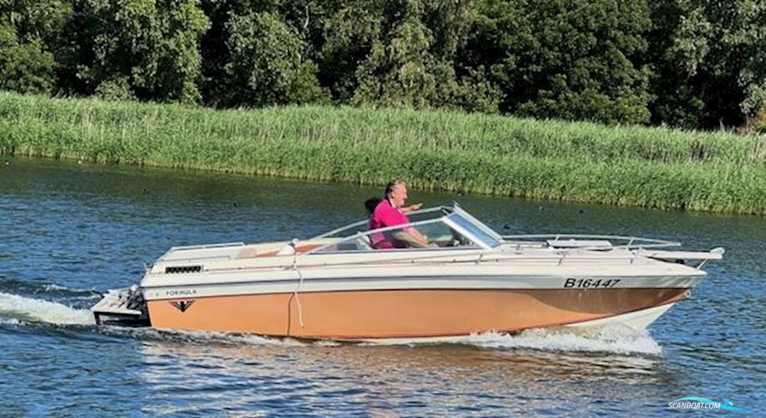 Formula Thunderbird 20 GL Motorboot 1983, mit Mercury Mercruiser motor, Niederlande