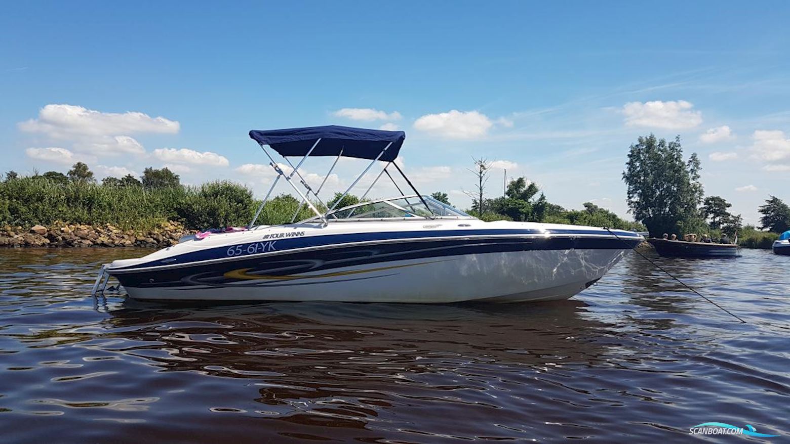 Four Winns 210 200 Horizon Bowrider Motorboot 2006, mit Volvo Penta motor, Niederlande
