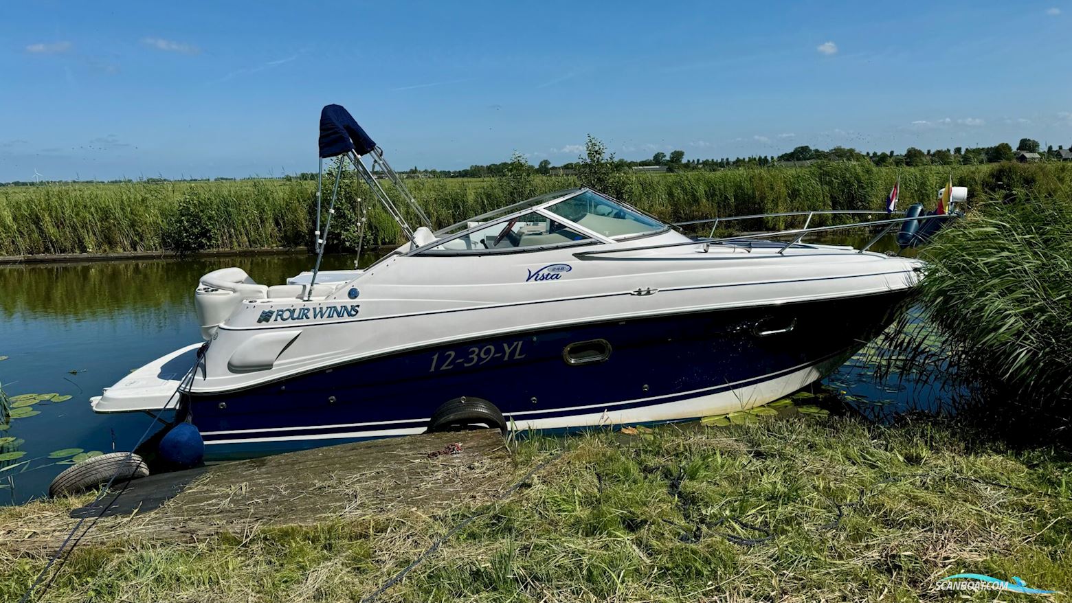 Four Winns 248 Vista Motorboot 2005, mit Volvo Penta 5.0 motor, Niederlande