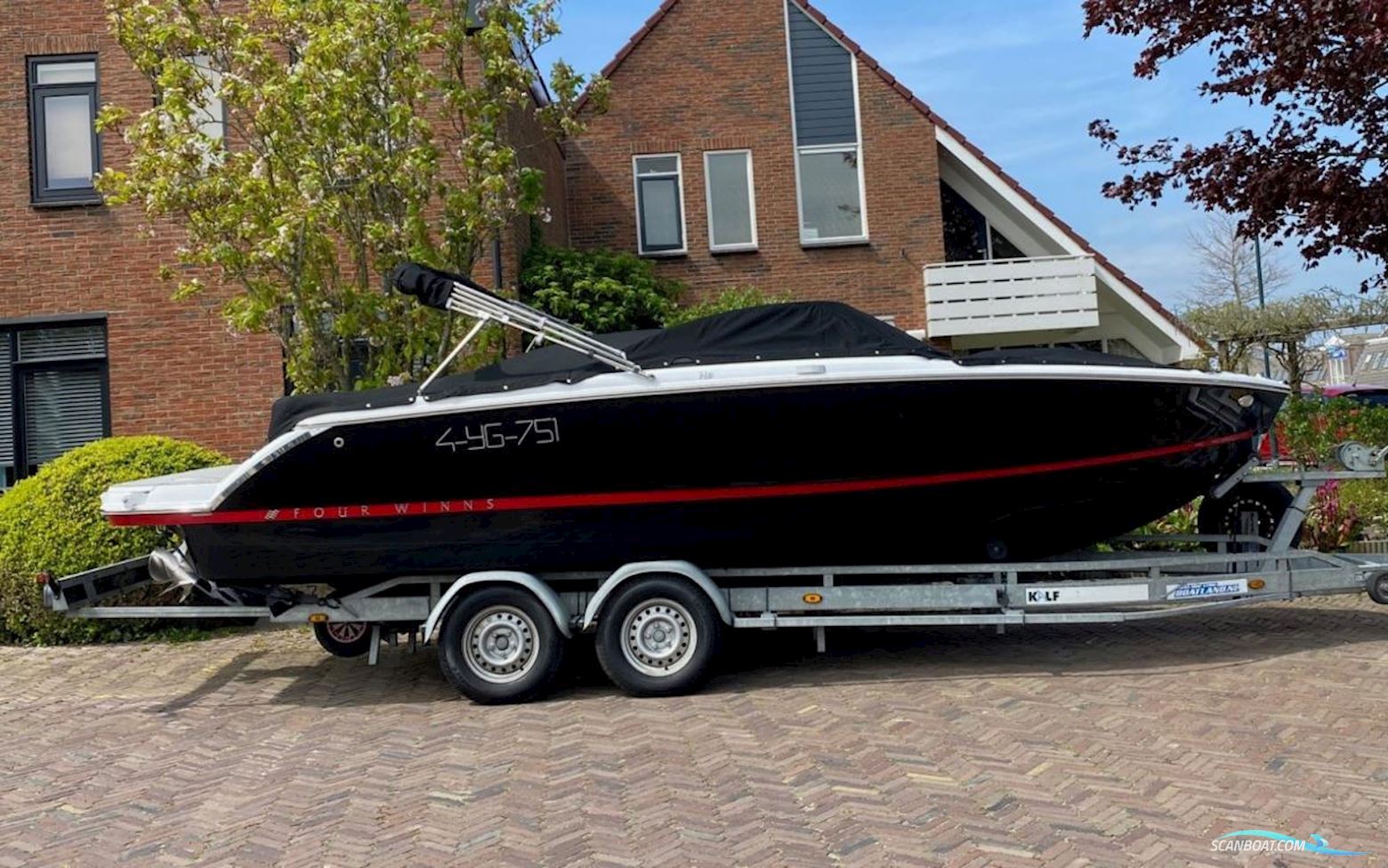 Four Winns 250 HP H2 Bowrider Met Boegschroef Motorboot 2022, mit Mercruiser motor, Niederlande