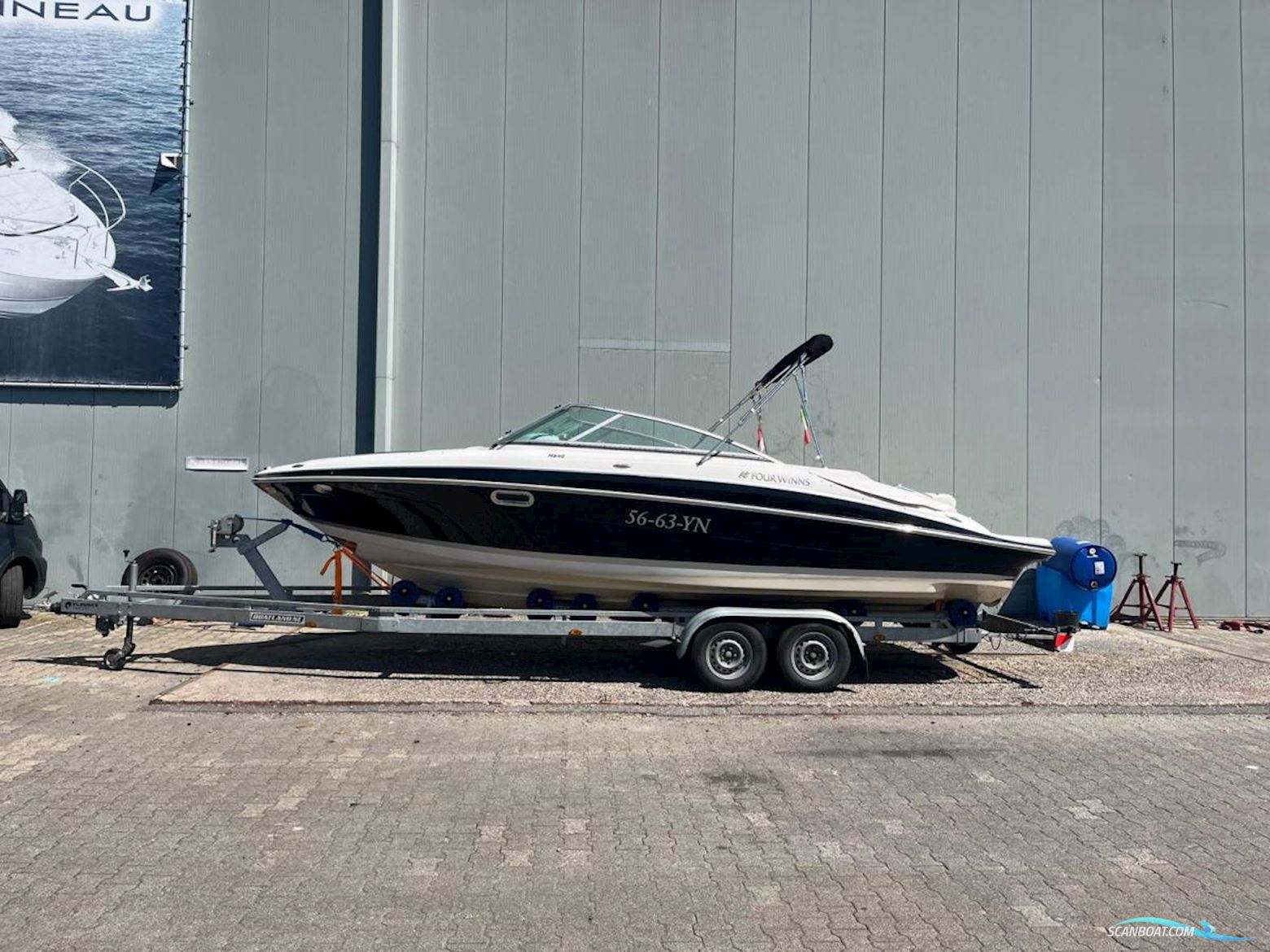 Four Winns H-240 Bowrider Motorboot 2008, mit Volvo Penta motor, Niederlande