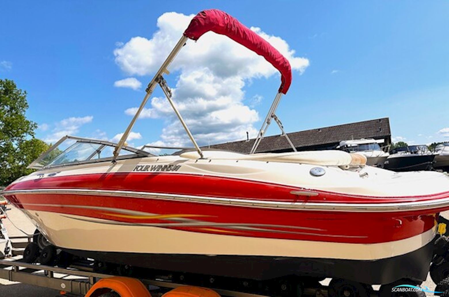 Four Winns Horizon / Mercruiser Mcm 5.0L Mpi V8 Motorboot 2005, mit Mercury motor, Dänemark