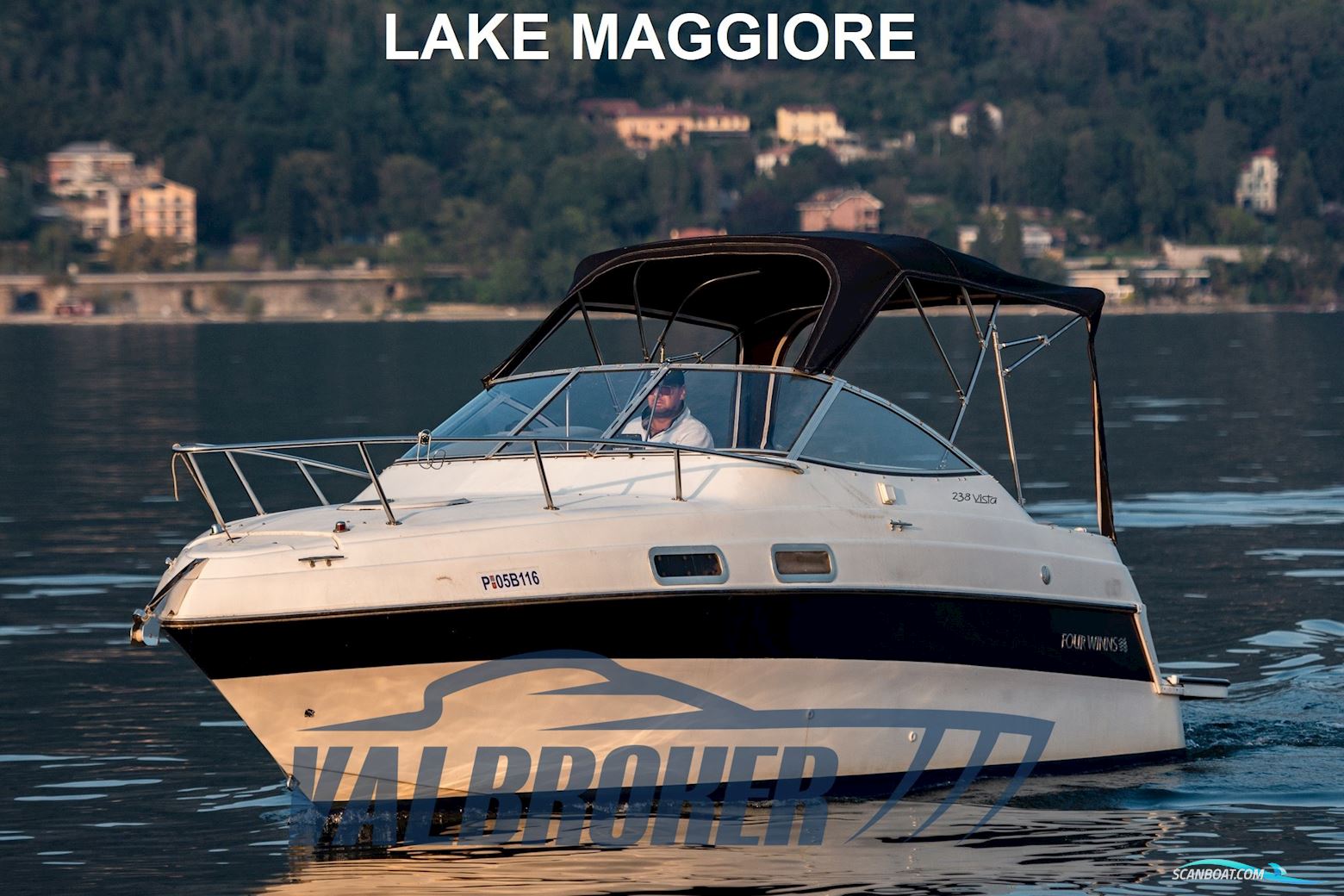 Four Winns Vista 238 Motorboot 1999, mit Volvo Penta 4.3 Gi DP V6 benzina motor, Italien