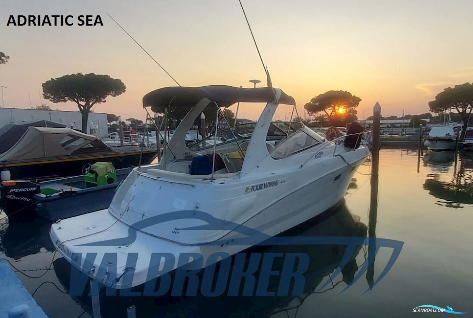 Four Winns Vista 298 Motorboot 2003, mit Volvo Penta 5,7 Gxi motor, Italien