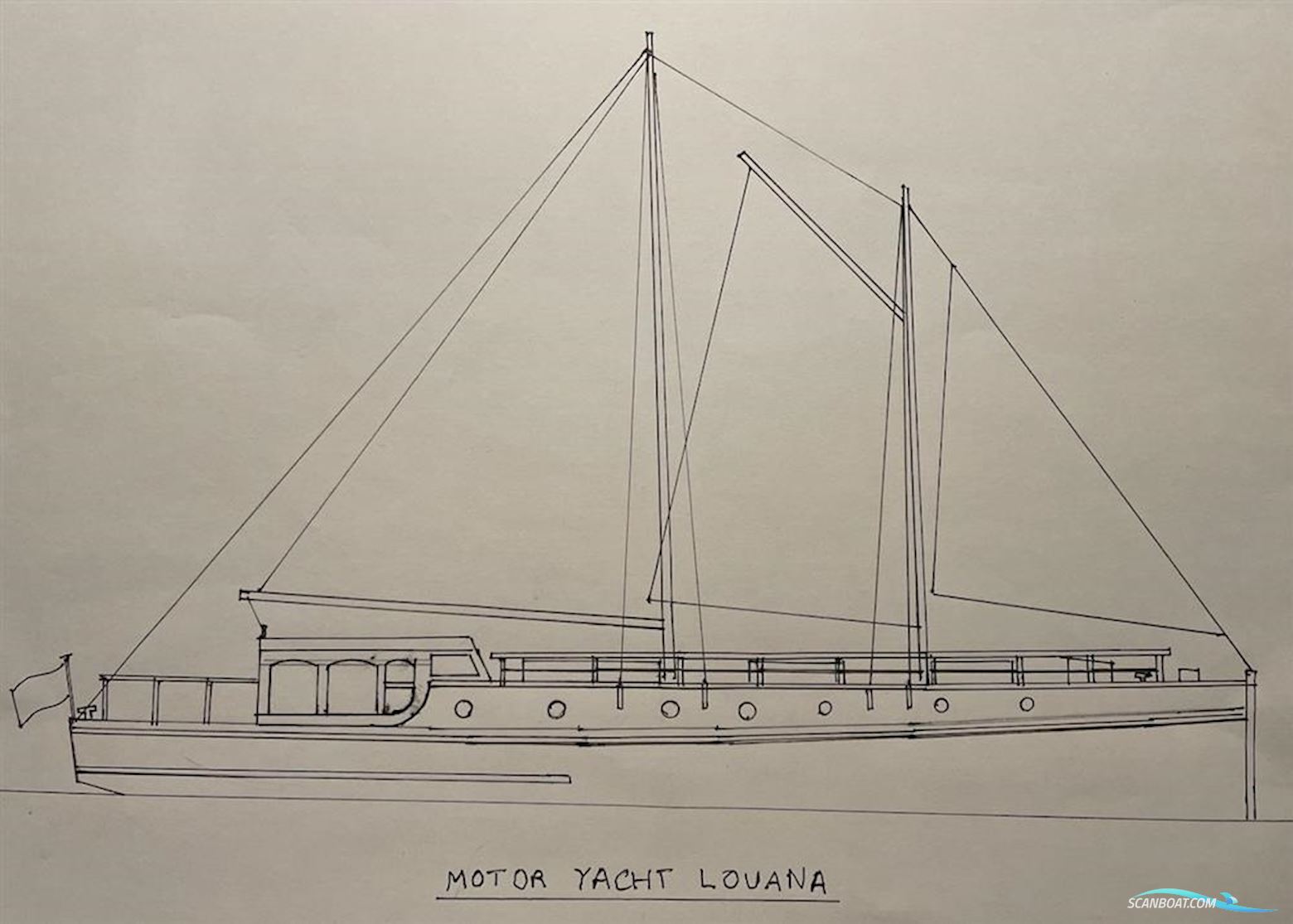 Fred Shepherd 53ft Gentlemens Motor Sailor