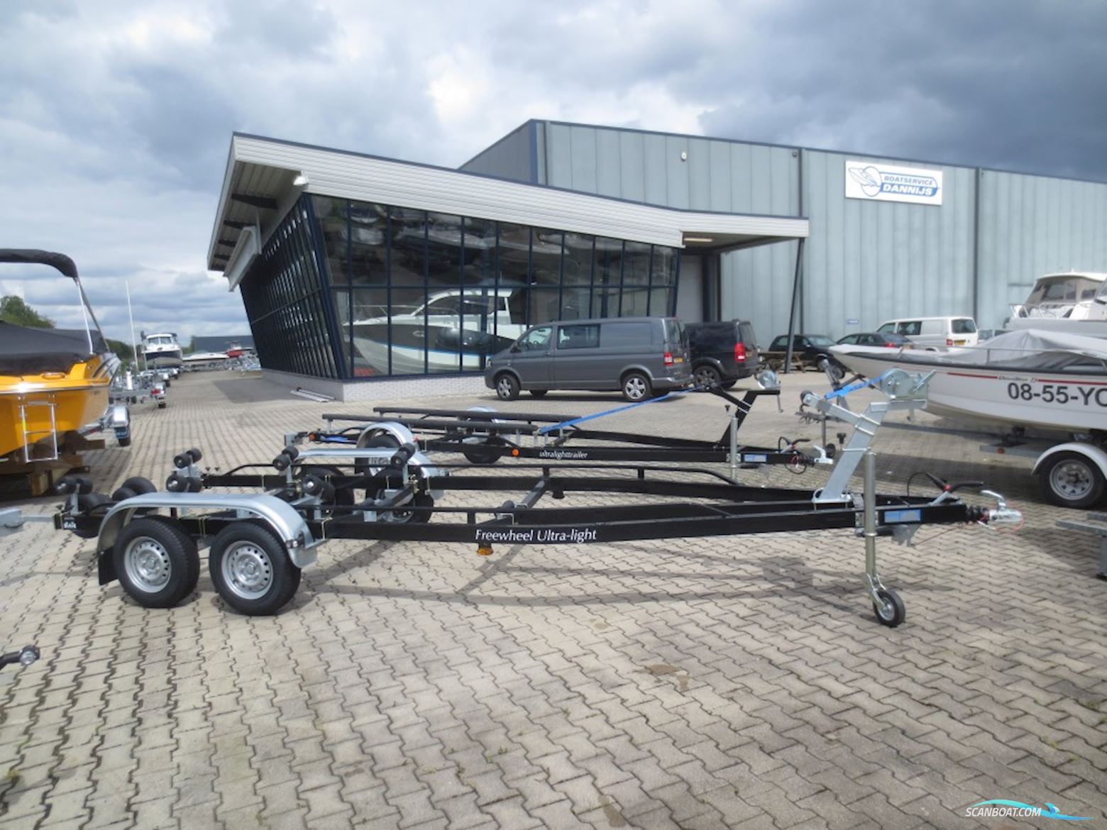 Freewheel boattrailers  Ultra Light Aluminium