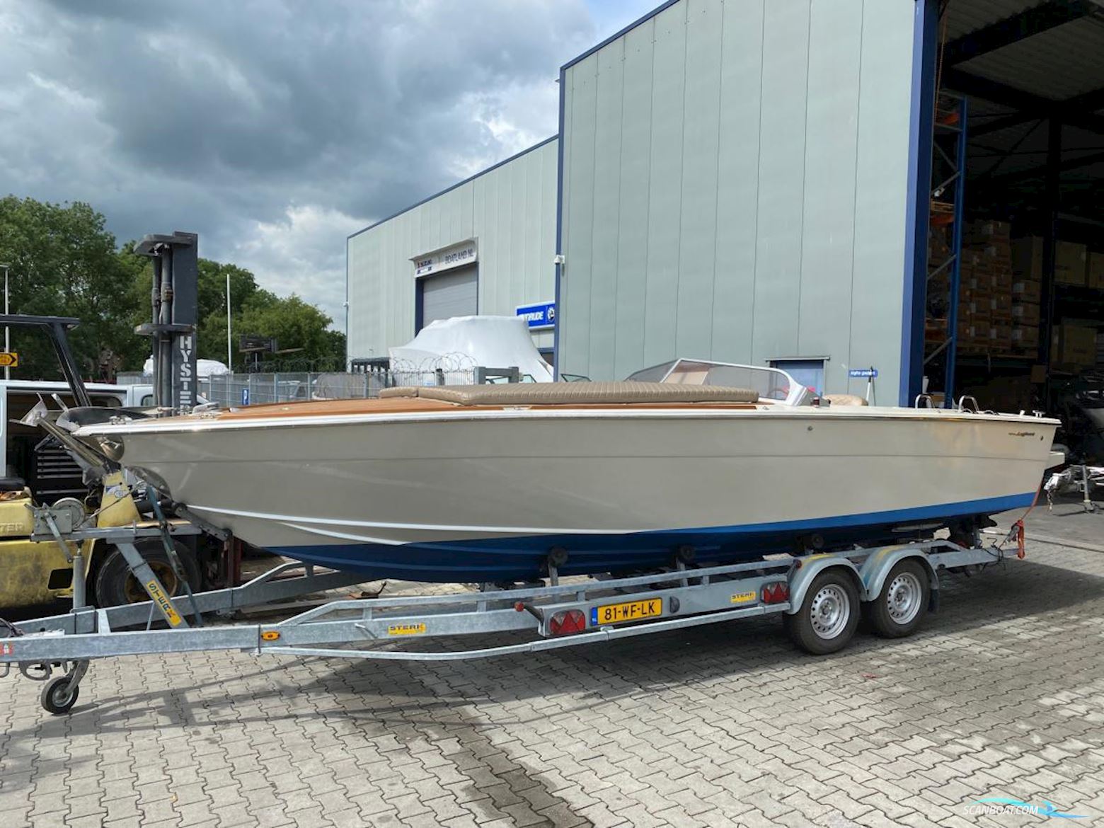 Gagliotta 25 Bajos Motorboot 1985, mit Mercruiser motor, Niederlande