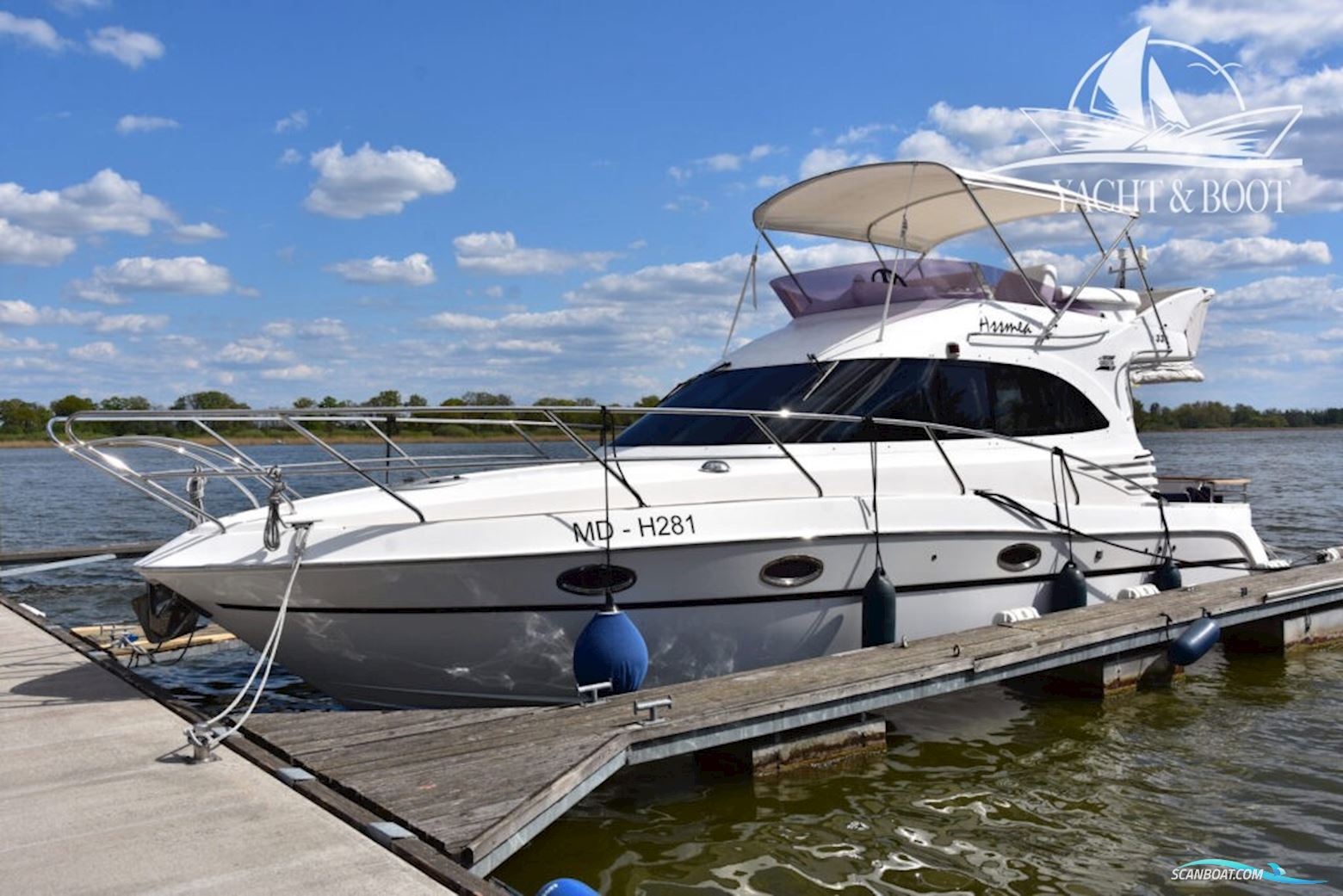 Galeon 330 Fly Motorboot 2008, mit Volvo Penta motor, Deutschland