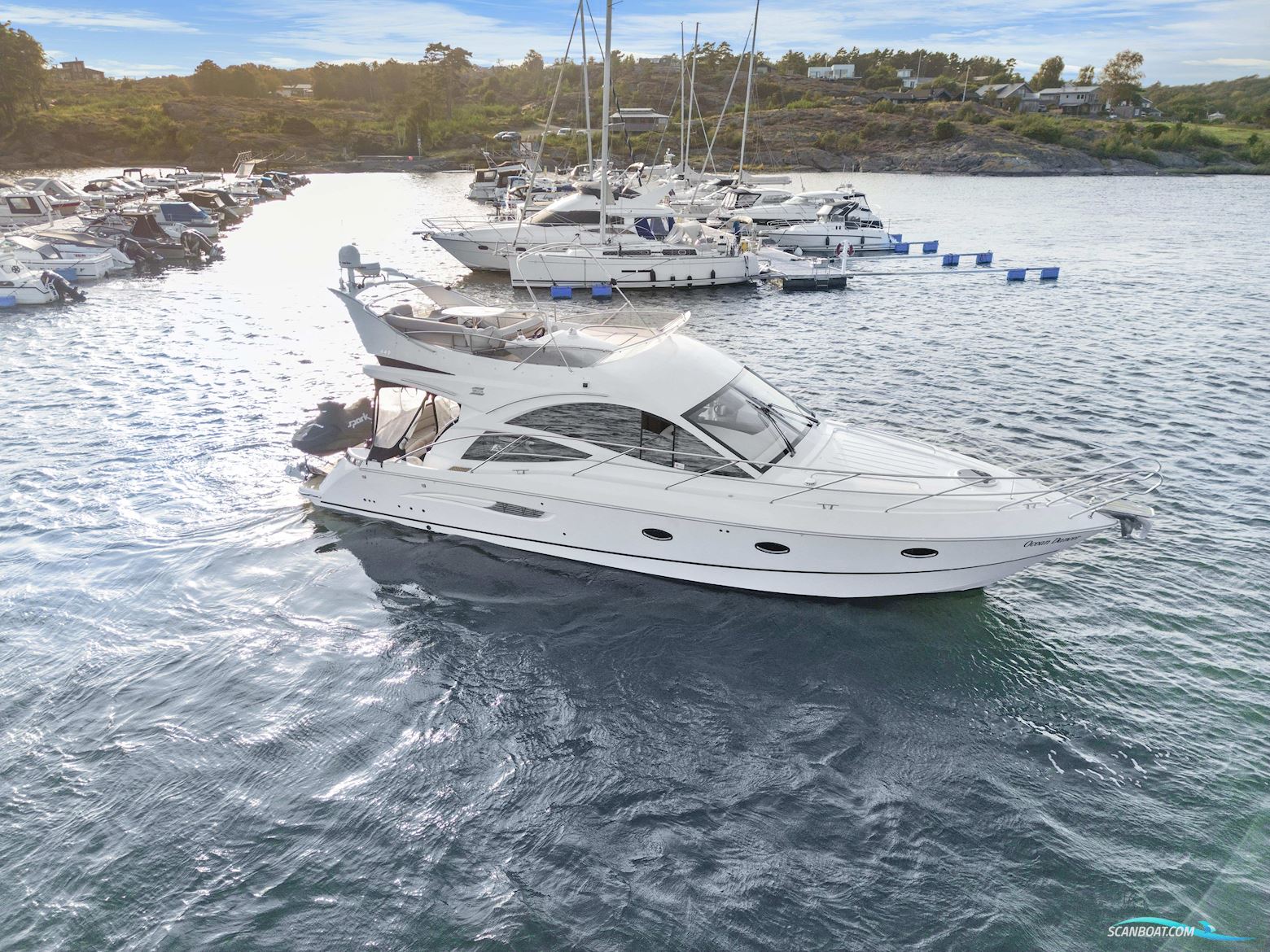 Galeon 440 Fly Motorboot 2006, mit Volvo Penta motor, Sweden