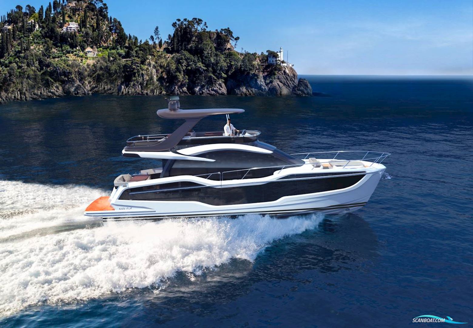 Galeon 560 FLY Motorboot 2025, mit Twin Volvo Penta D11-670 motor, Dänemark