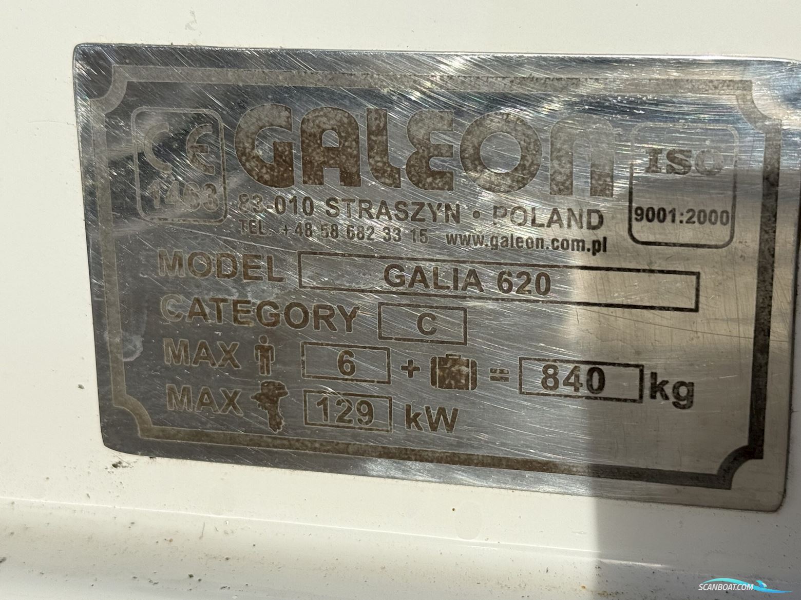 Galeon 620 Sport m. Trailer. Solgt.