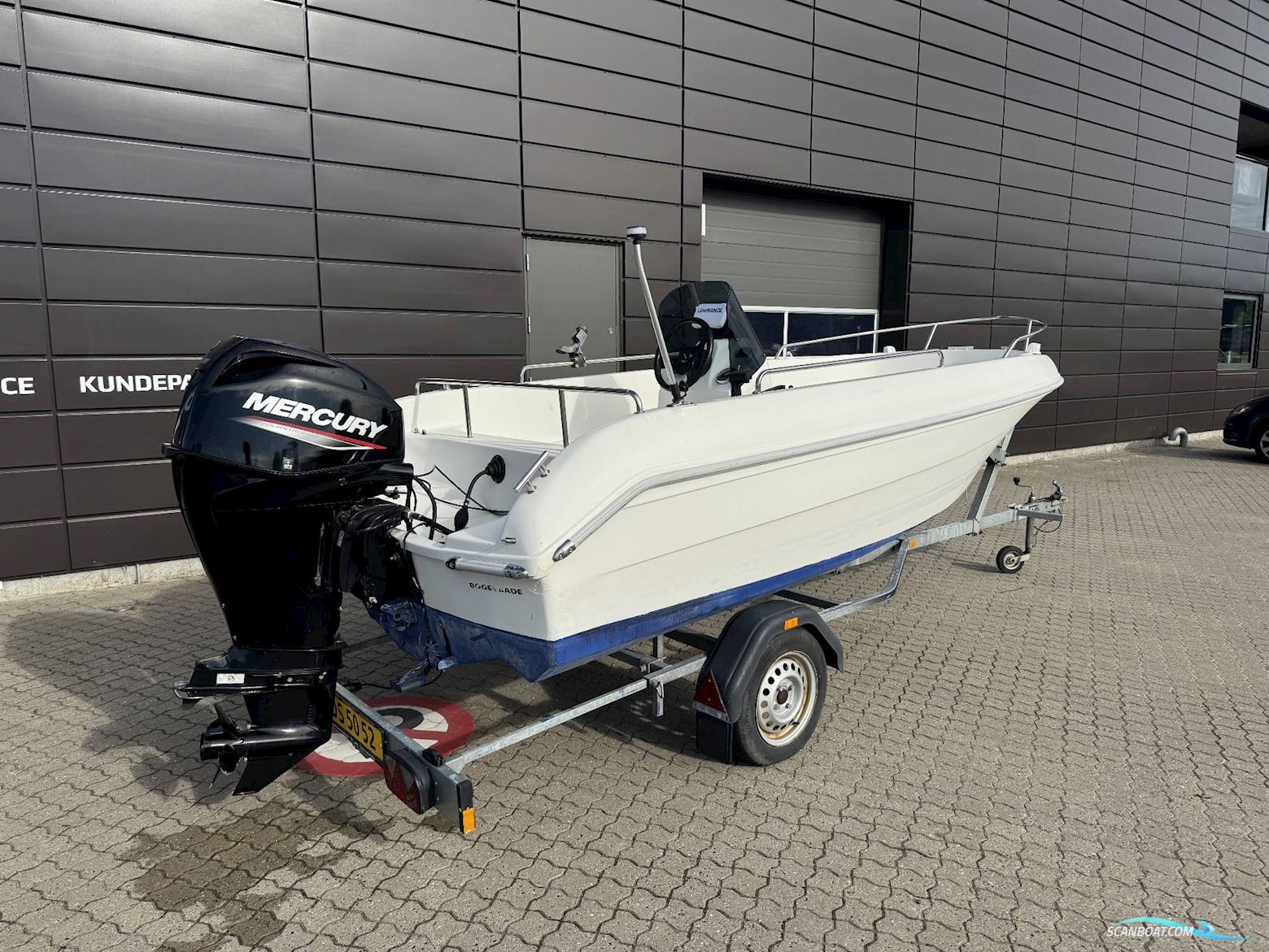 Galeon Galia 440 m/ 40hk mercury 4-takt Motorboot 2022, mit Mercury 4-takt EFI motor, Dänemark
