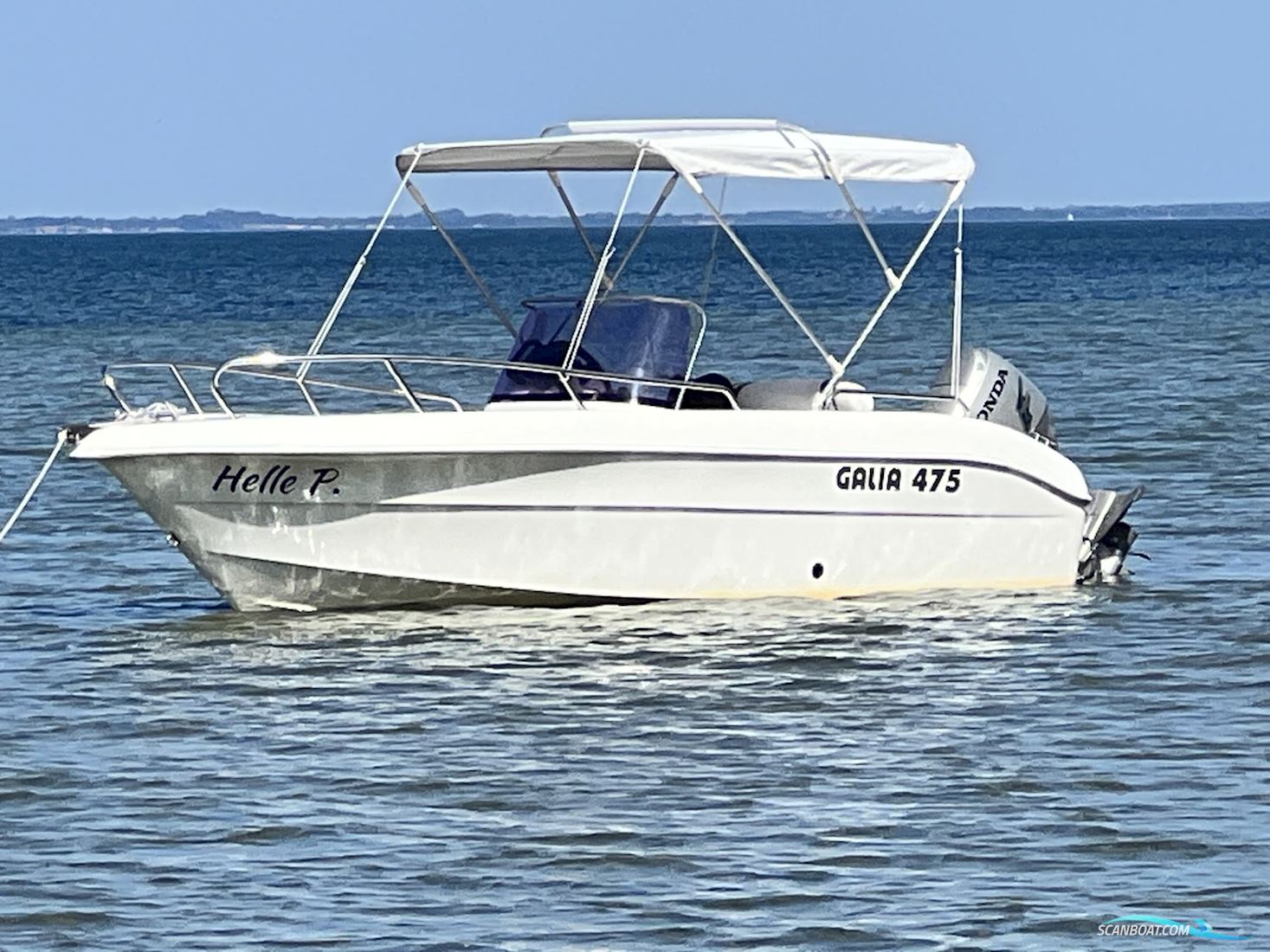 Galia 475 Open Motorboot 2002, mit Honda 50 motor, Dänemark