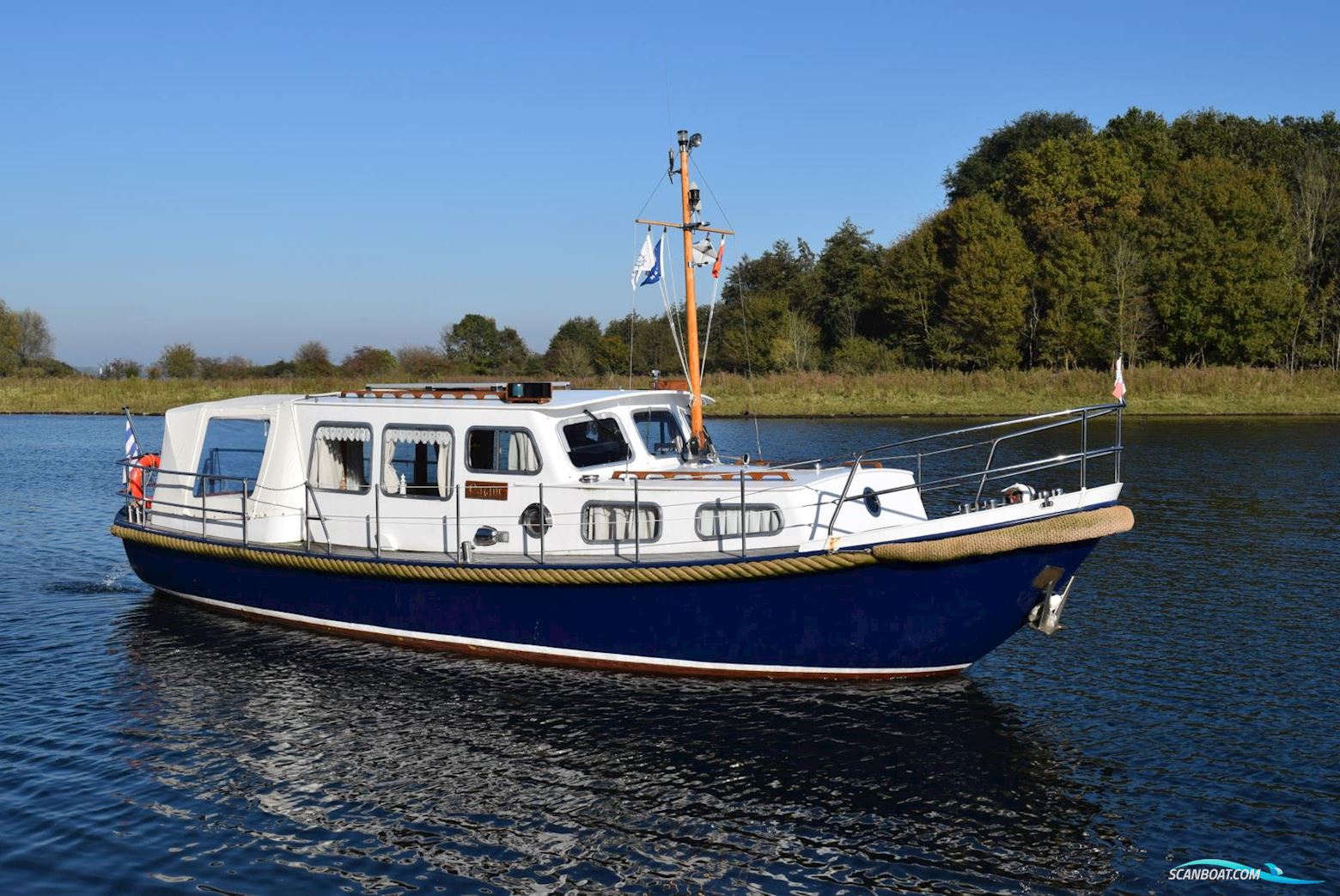 Gillissen Vlet 10.50 OK Motorboot 1983, mit Perkins 4.236 (M) motor, Niederlande