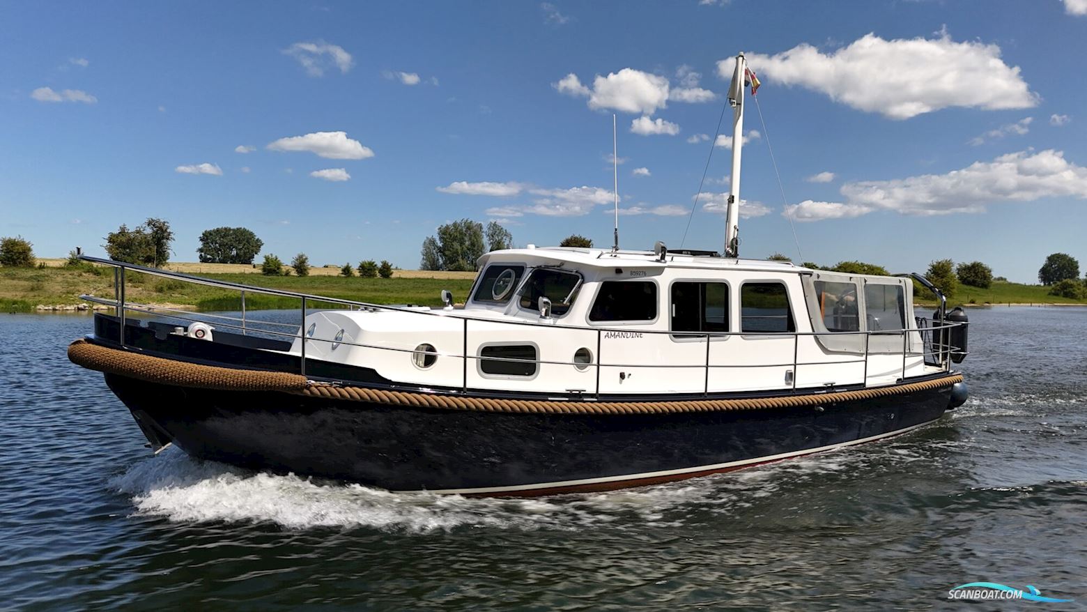 Gillissen vlet 10.50 OK Motorboot 1980, mit Ford Lehman motor, Niederlande
