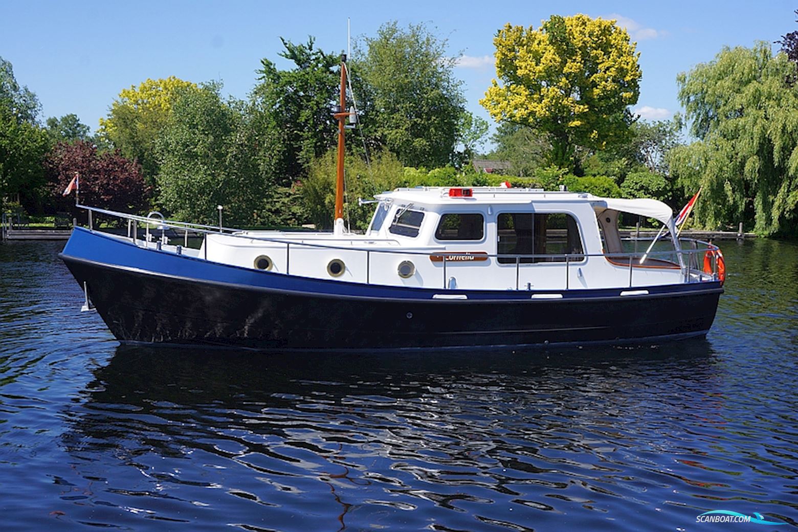 Gillissen Vlet Motorboot 1990, mit Ford motor, Niederlande