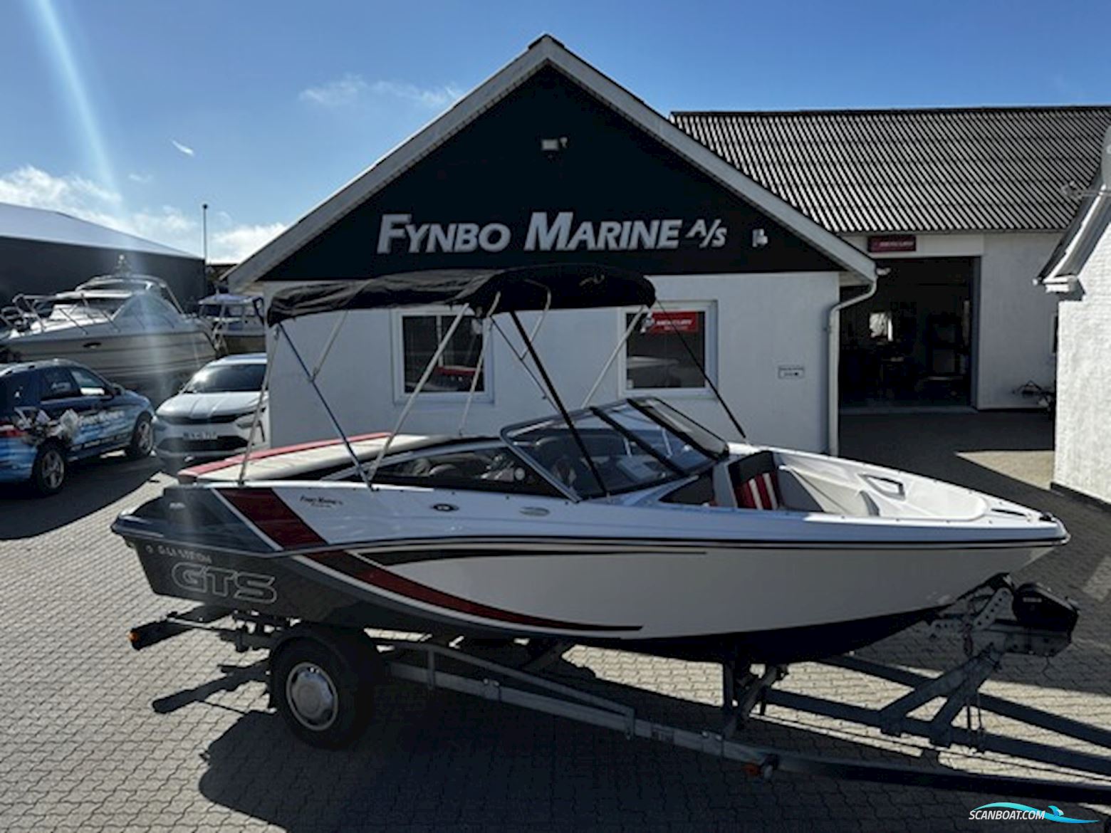 Glastron 185 GTS, MerCruiser 4.5 250 HK V6 (2017) Motorboot 2017, mit MerCruiser motor, Dänemark