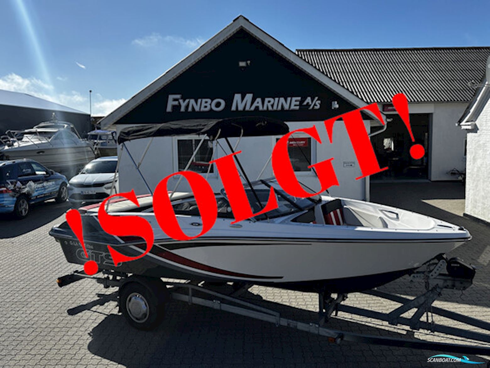 Glastron 185 Gts, Mercruiser 4.5 250 HK V6...Solgt Motorboot 2017, mit Mercruiser motor, Dänemark