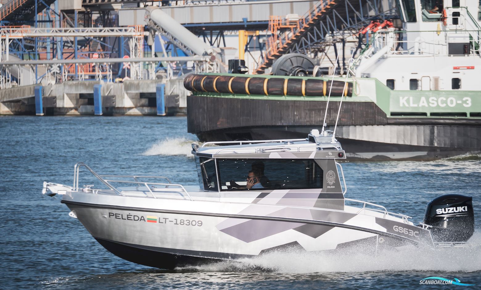 Gliseris G7C Aluminiumsbåd