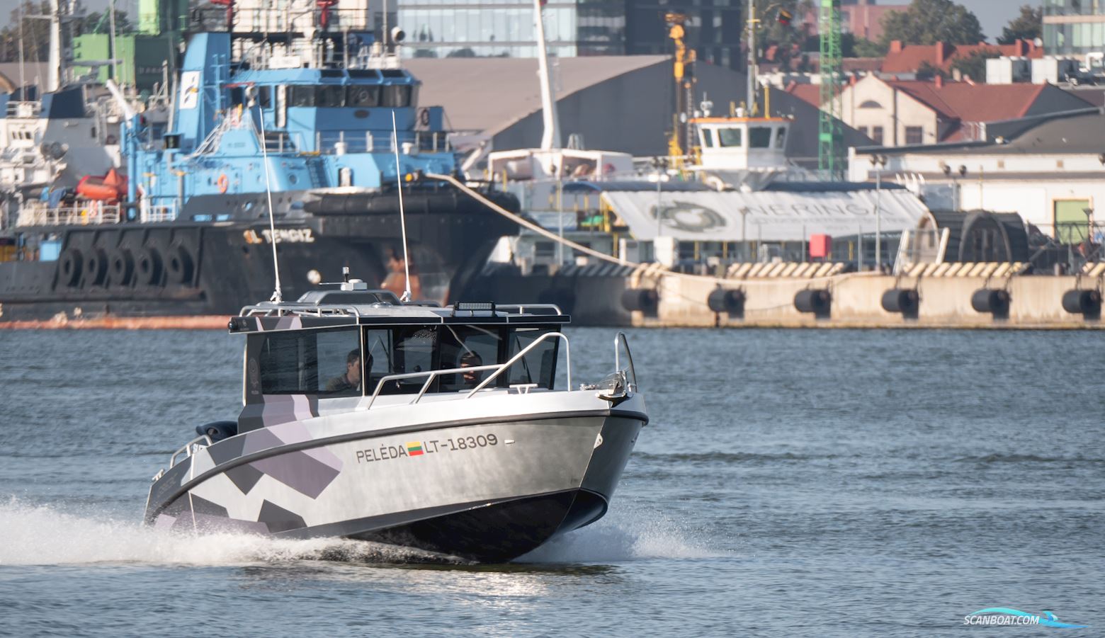 Gliseris G7C Aluminiumsbåd