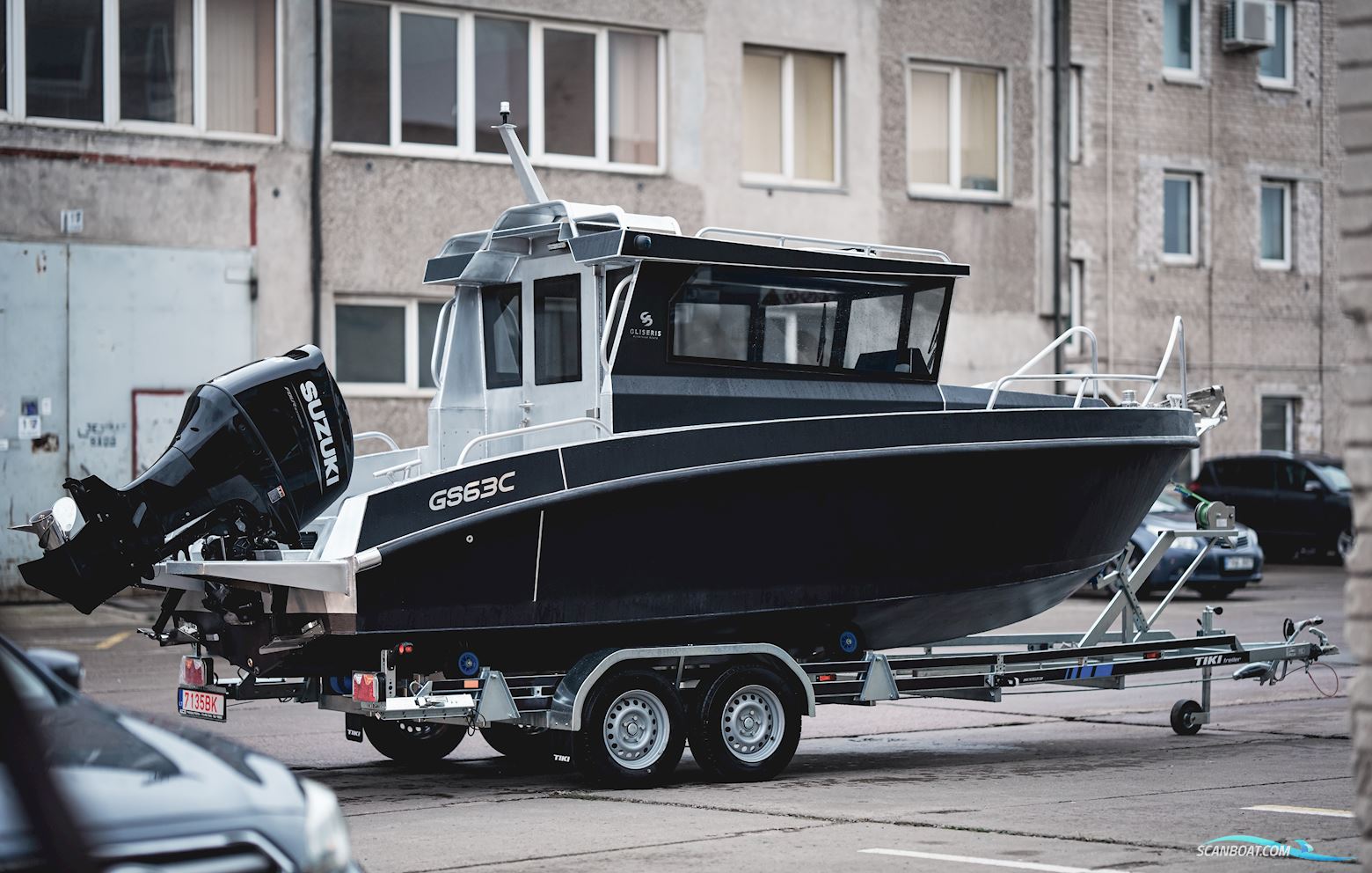 Gliseris G7C Aluminiumsbåd