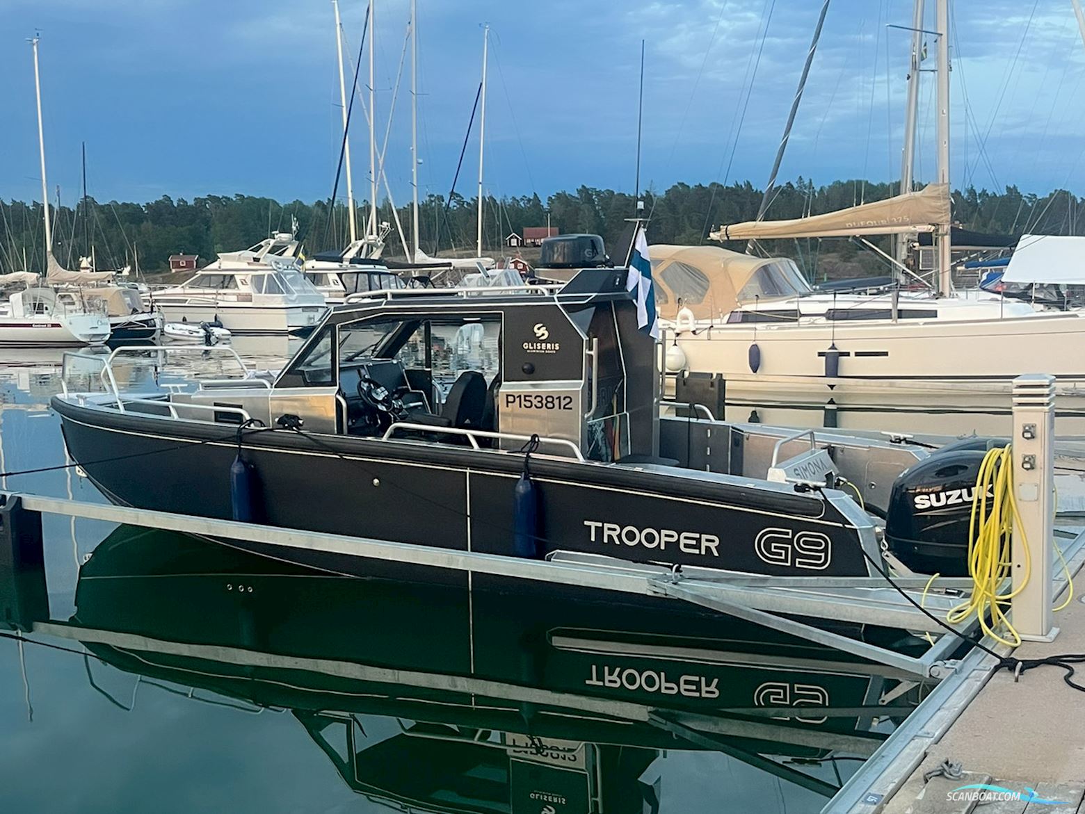 Gliseris G9 Motorboot 2025, mit Suzuki motor, Finland