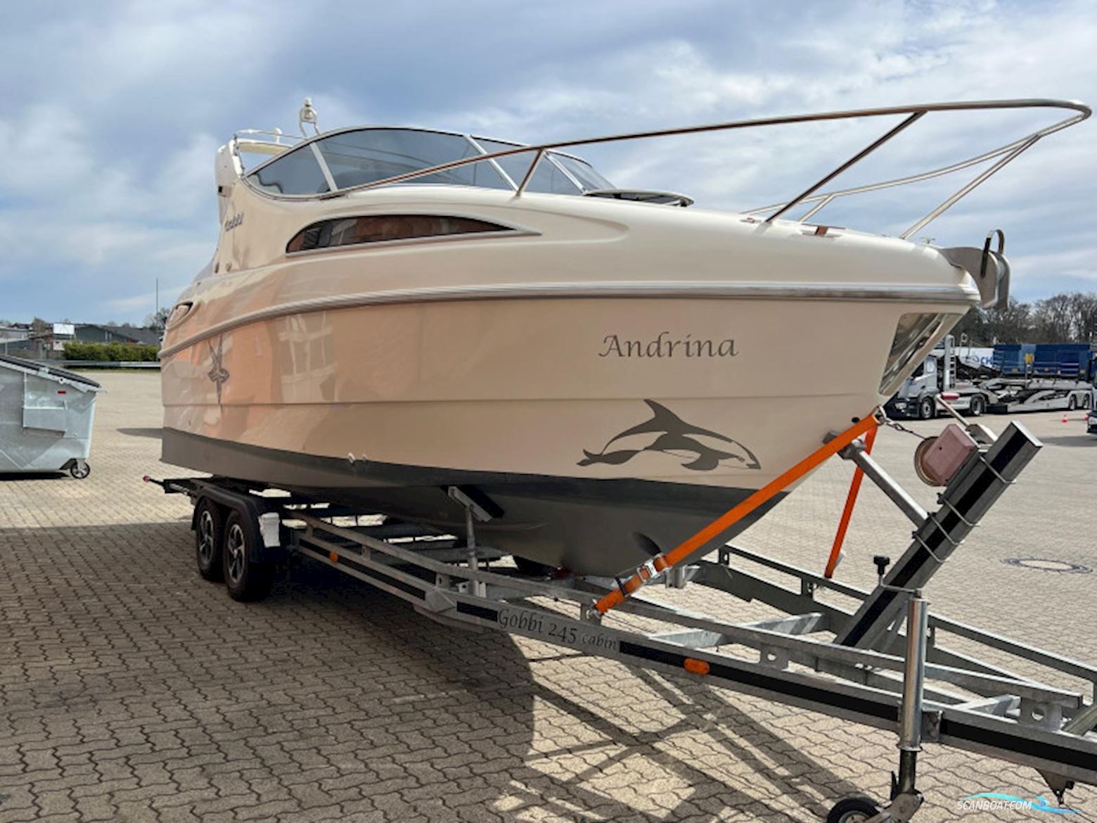 Gobbi 245 Cabin Motorboot 1999, mit Volvo Penta 4.3 GI DP motor, Deutschland