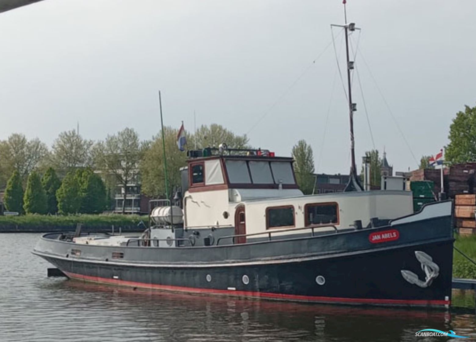 Goudriaan Sleper 19.43 Motorboot 1920, mit Mercedes / Daimler Benz motor, Niederlande