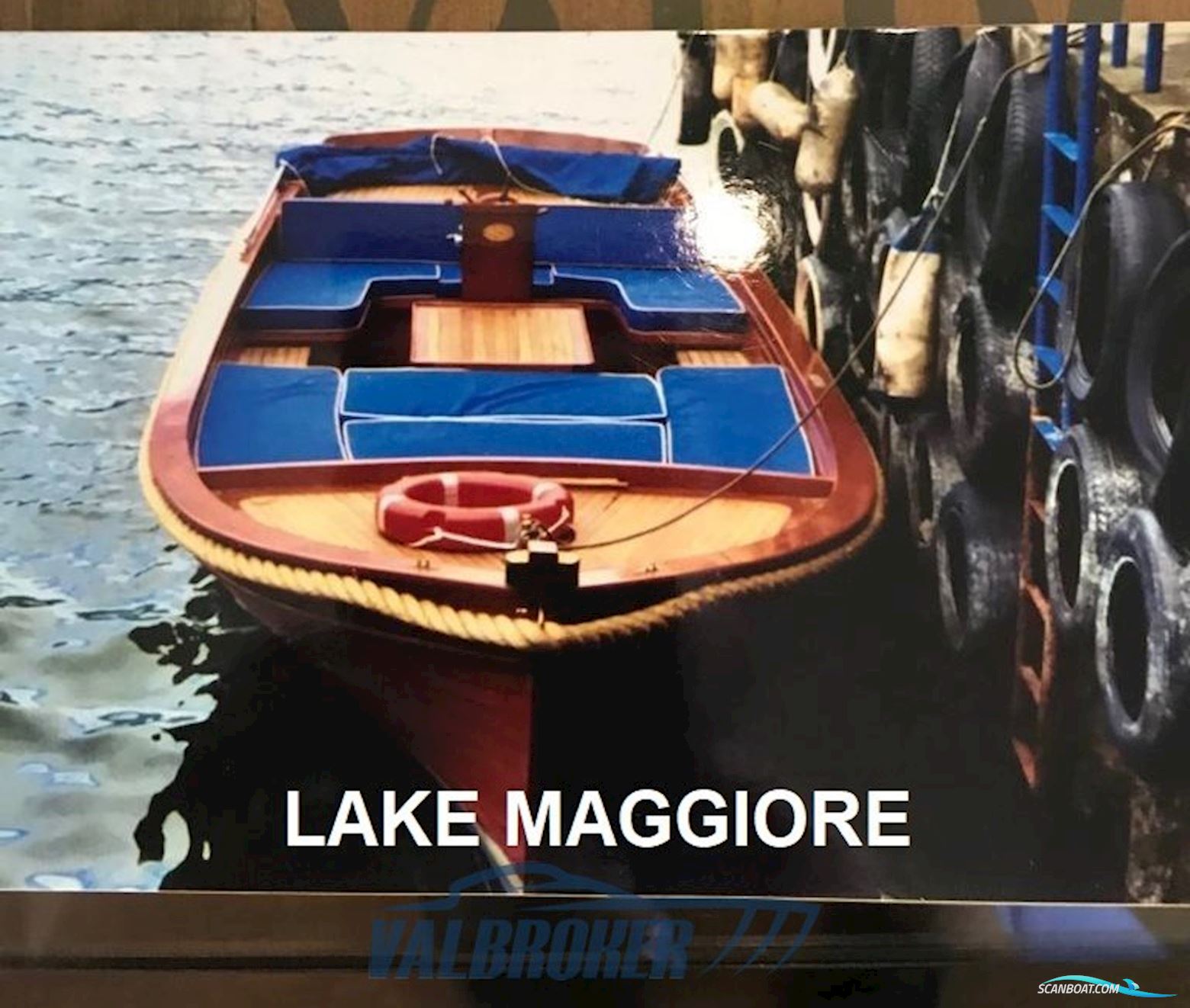 GOZZO in legno Motorboot 2004, mit Vetus M206A402A motor, Italien