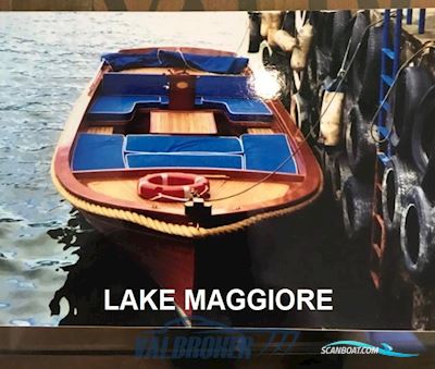 GOZZO in legno Motorboot 2004, mit Vetus M206A402A motor, Italien