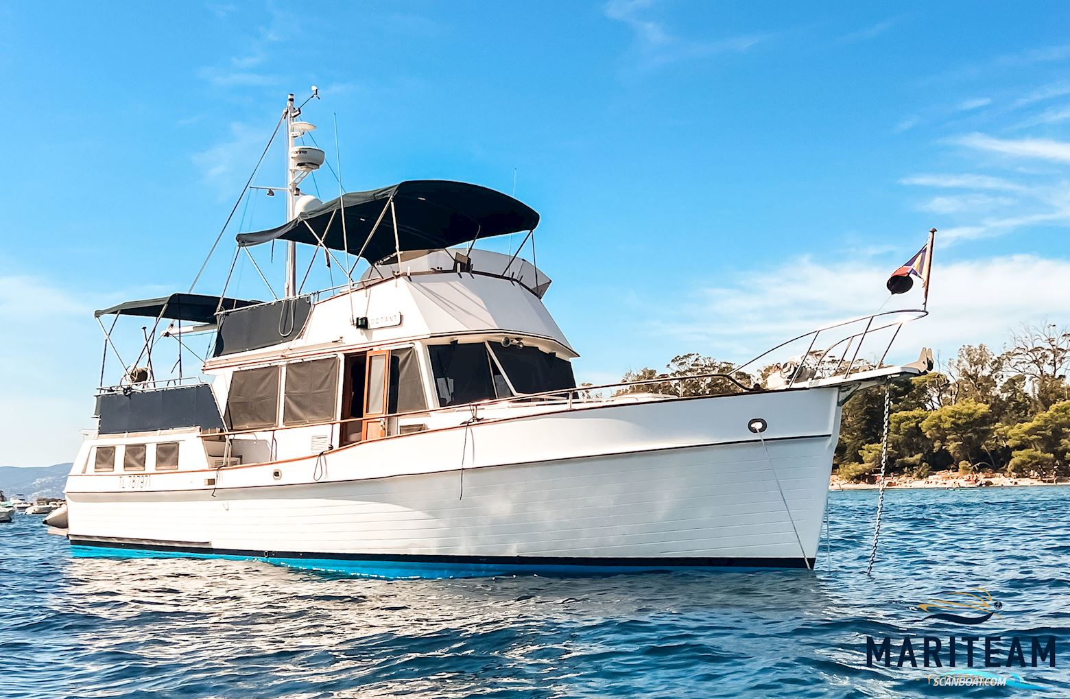 Grand Banks 42 Motoryacht Motorboot 1990, mit Ford  motor, Frankreich