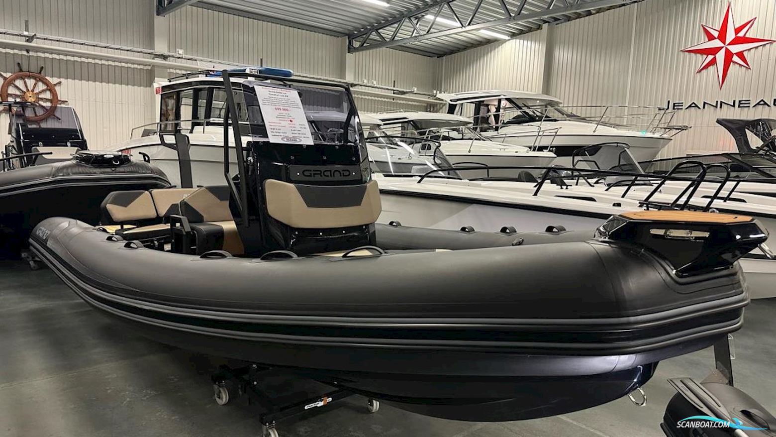 GRAND D600 LUX Motorboot 2024, mit Mercury motor, Sweden