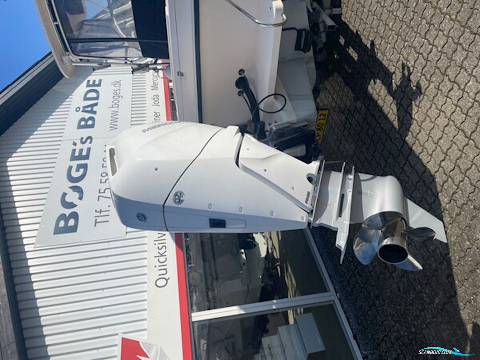 Grandy White Gulfstream 232 med ny 400 hk Mercury Verado V10 XL CF