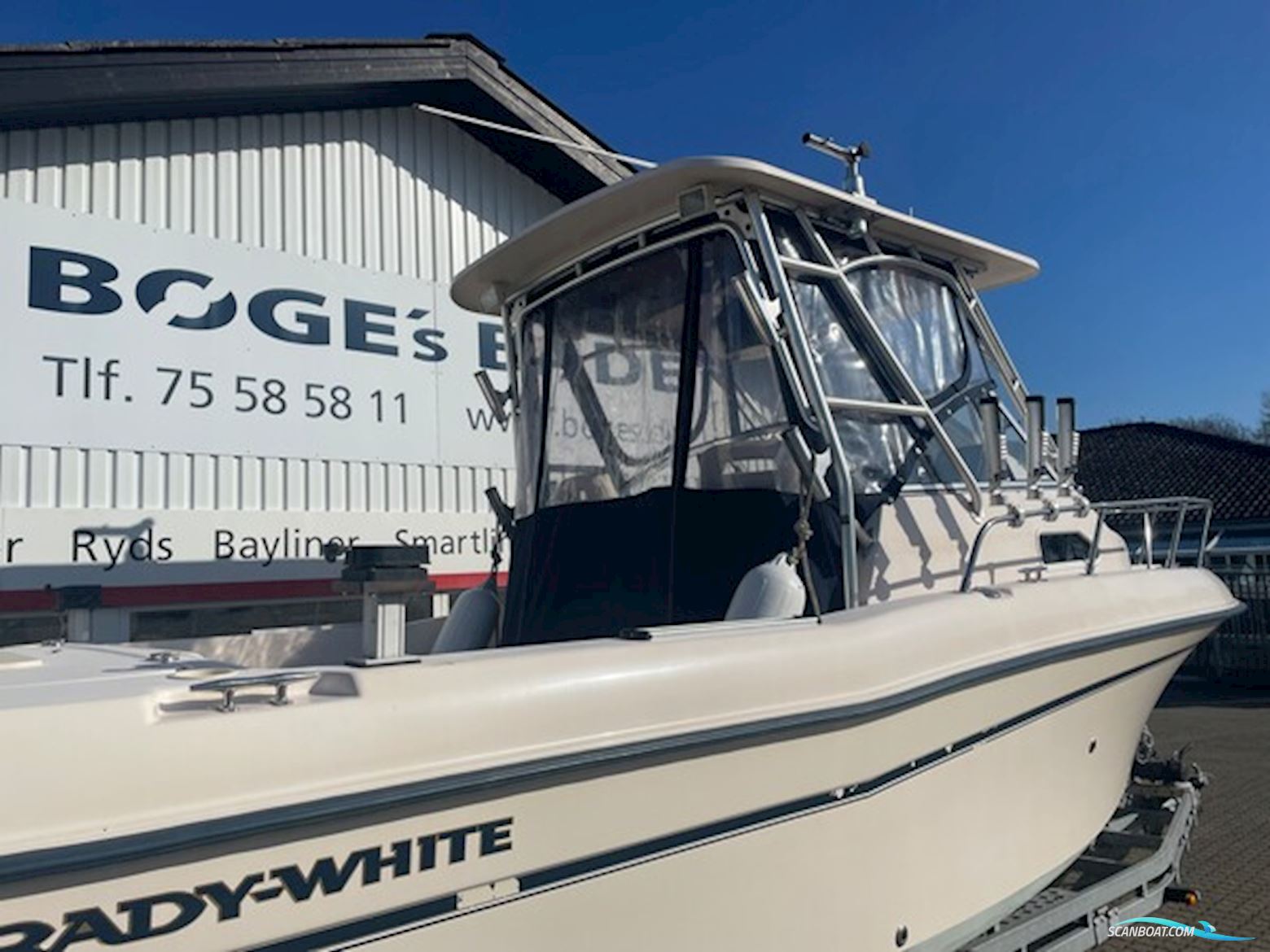 Grandy White Gulfstream 232 med ny 400 hk Mercury Verado V10 XL CF