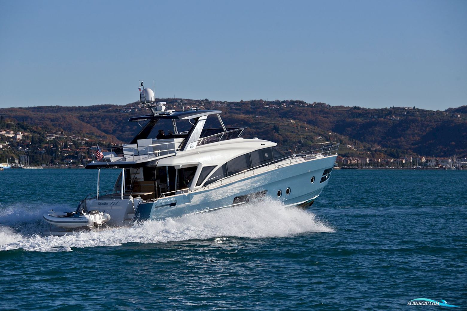 Greenline 65 OC Motorboot 2020, mit 2 x Cat 12.9 L motor, Dänemark
