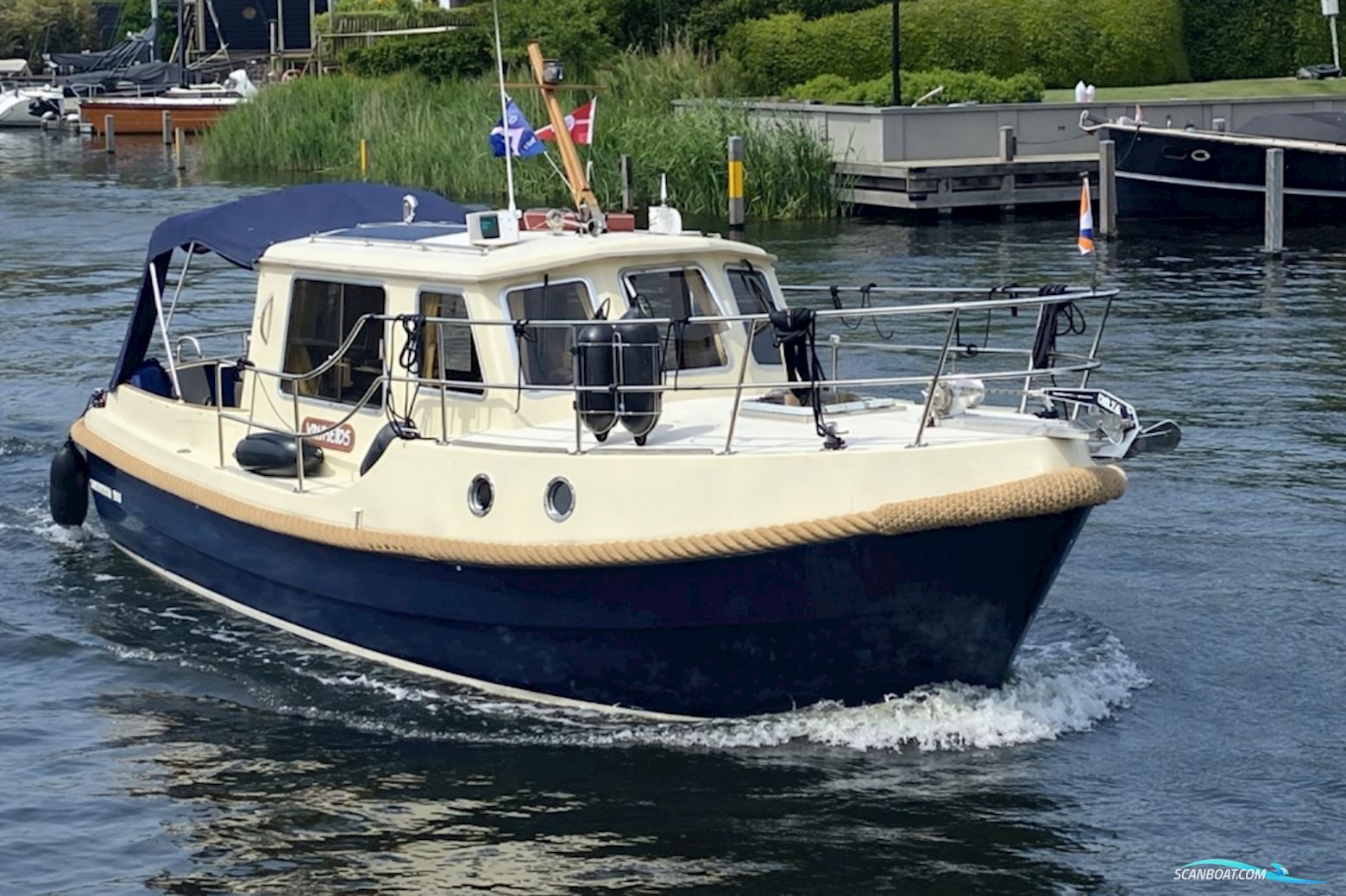 Grommer  800 De Luxe Motorboot 2005, mit Vetus Diesel motor, Niederlande