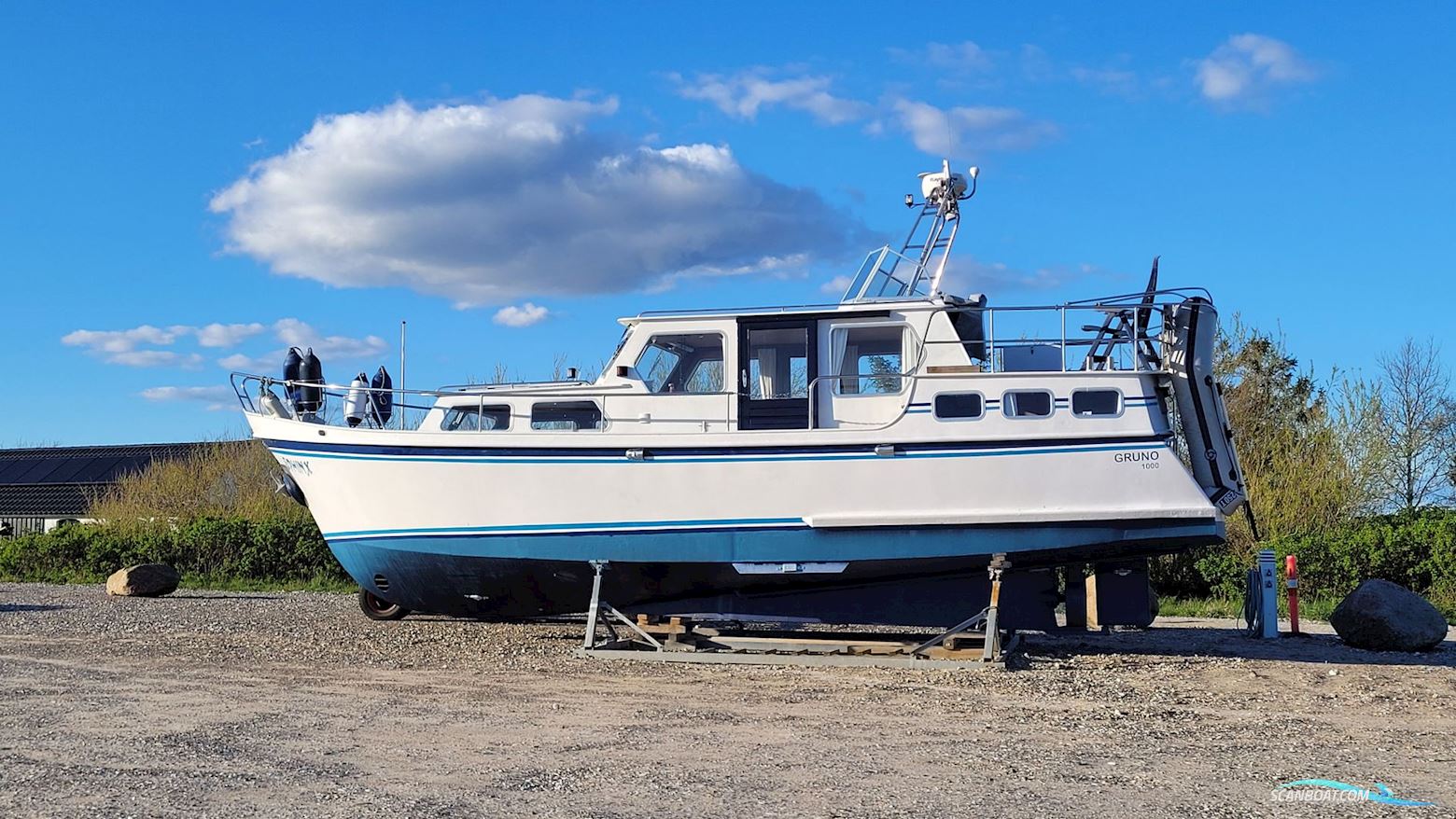 Gruno 1000 - 1983 Motorboot 1983, mit Lombardini Ldw 2204MT motor, Dänemark