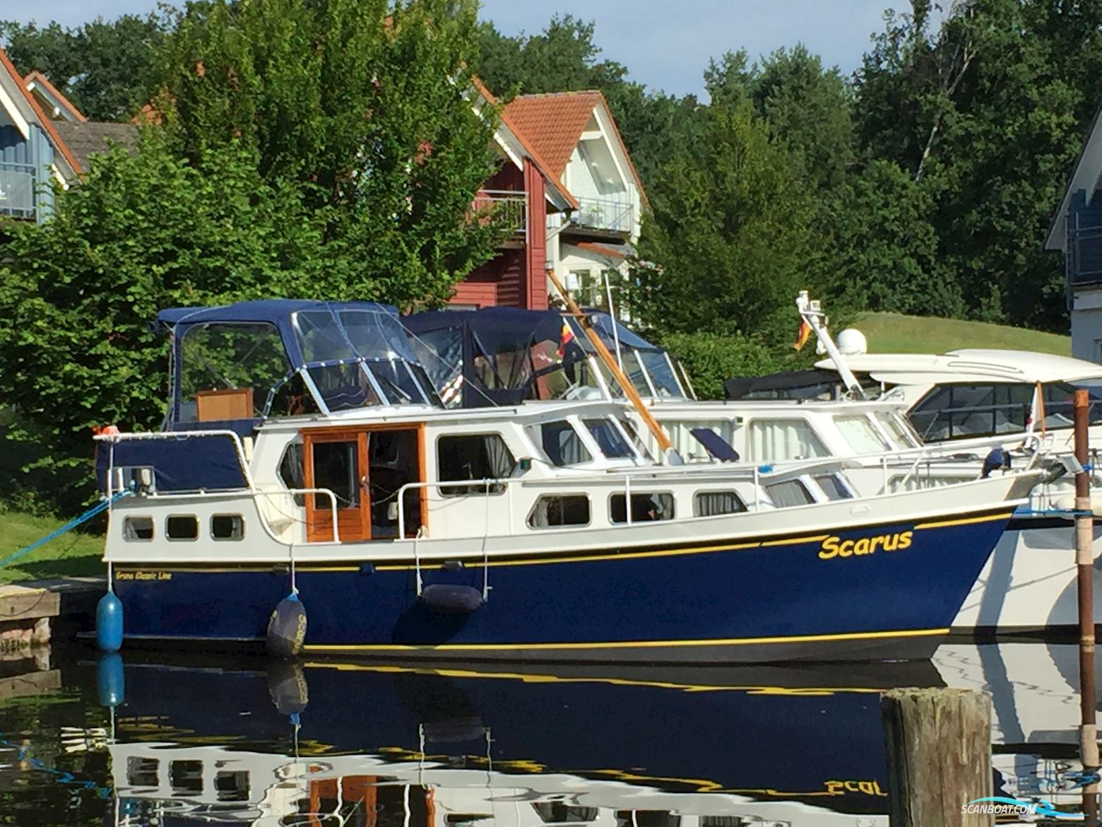 Gruno 1050 Motorboot 1987, mit Ford motor, Deutschland