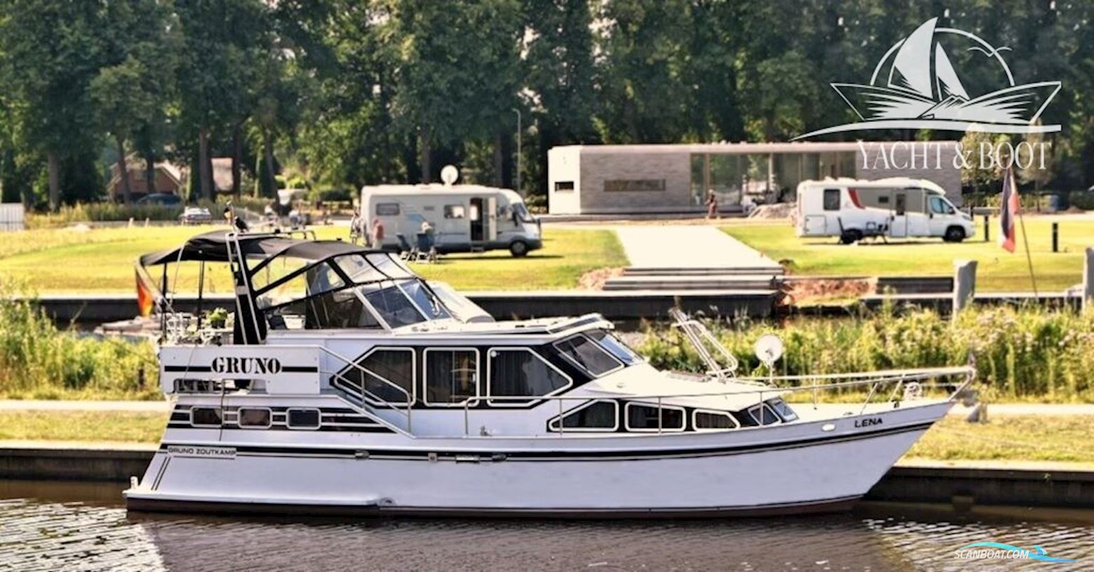 Gruno Sport 36 Motorboot 1994, mit Ford motor, Deutschland