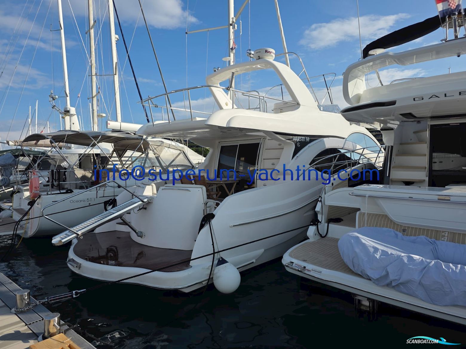 Gulf Craft Majesty 50 Motorboot 2005, mit Volvo Penta motor, Kroatien