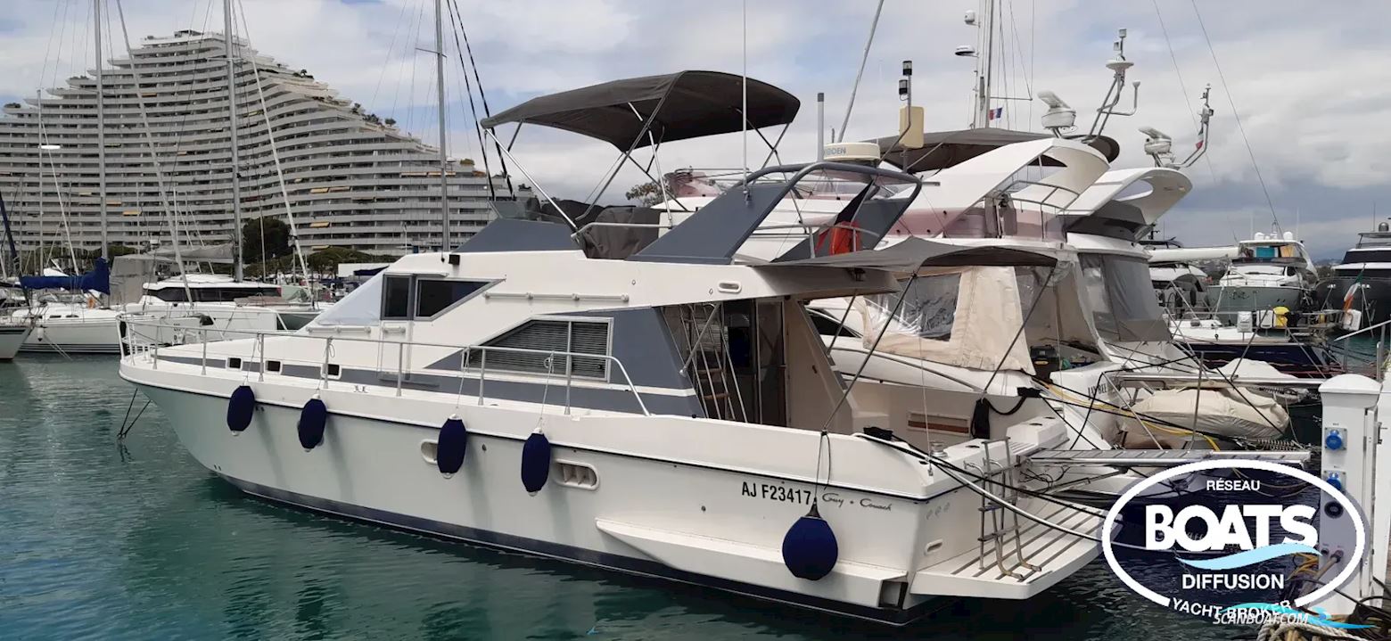 Guy Couach  1401 Motorboot 1992, mit Volvo Penta  motor, Frankreich