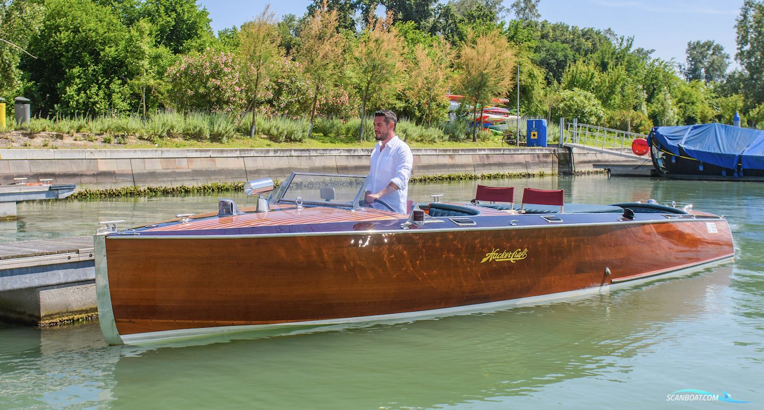Hacker-Craft Classic Tender Motorboot 1992, Italien