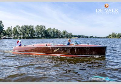 Hacker-Craft Triple Cockpit Runabout Motorboot 1989, mit Mercruiser motor, Niederlande