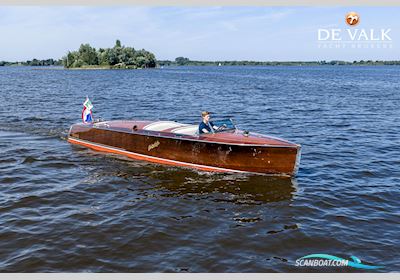 Hacker-Craft Triple Cockpit Runabout Motorboot 1989, mit Mercruiser motor, Niederlande